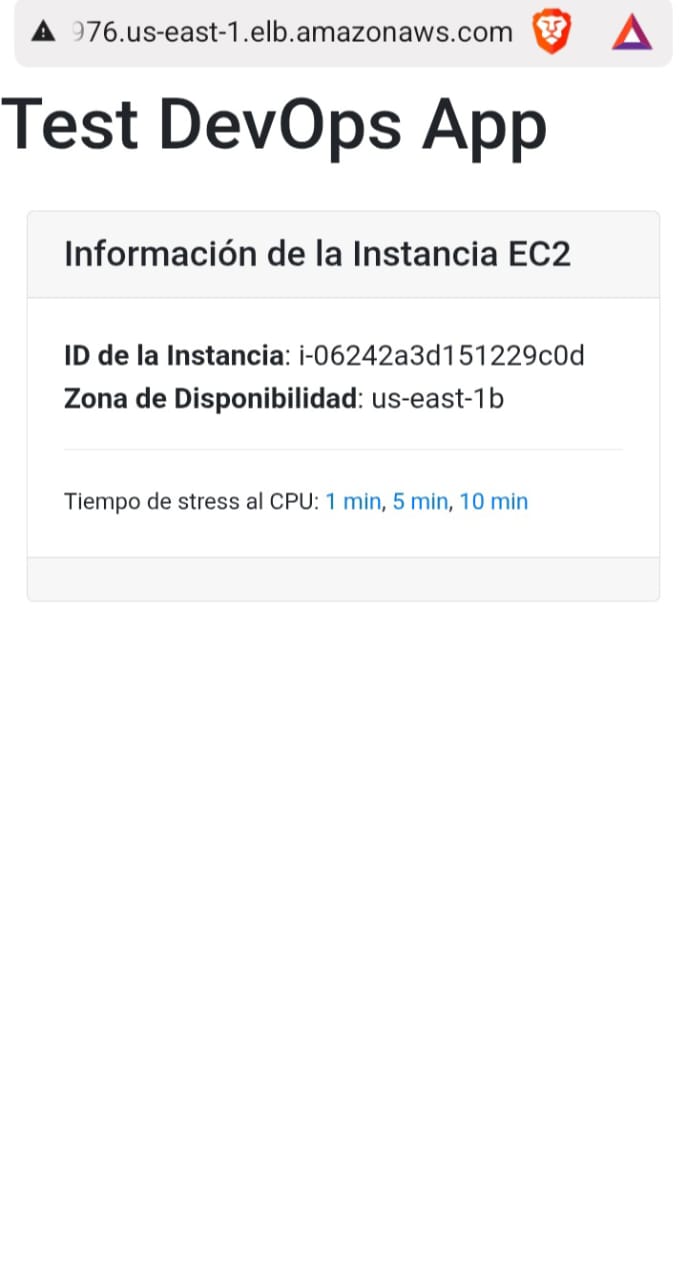 Imagen de la aplicación Flask